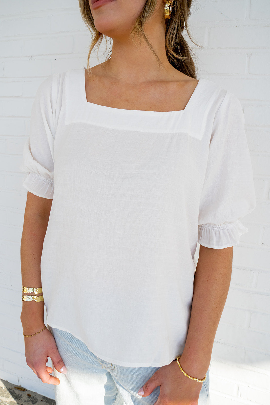 Homeport Top - White