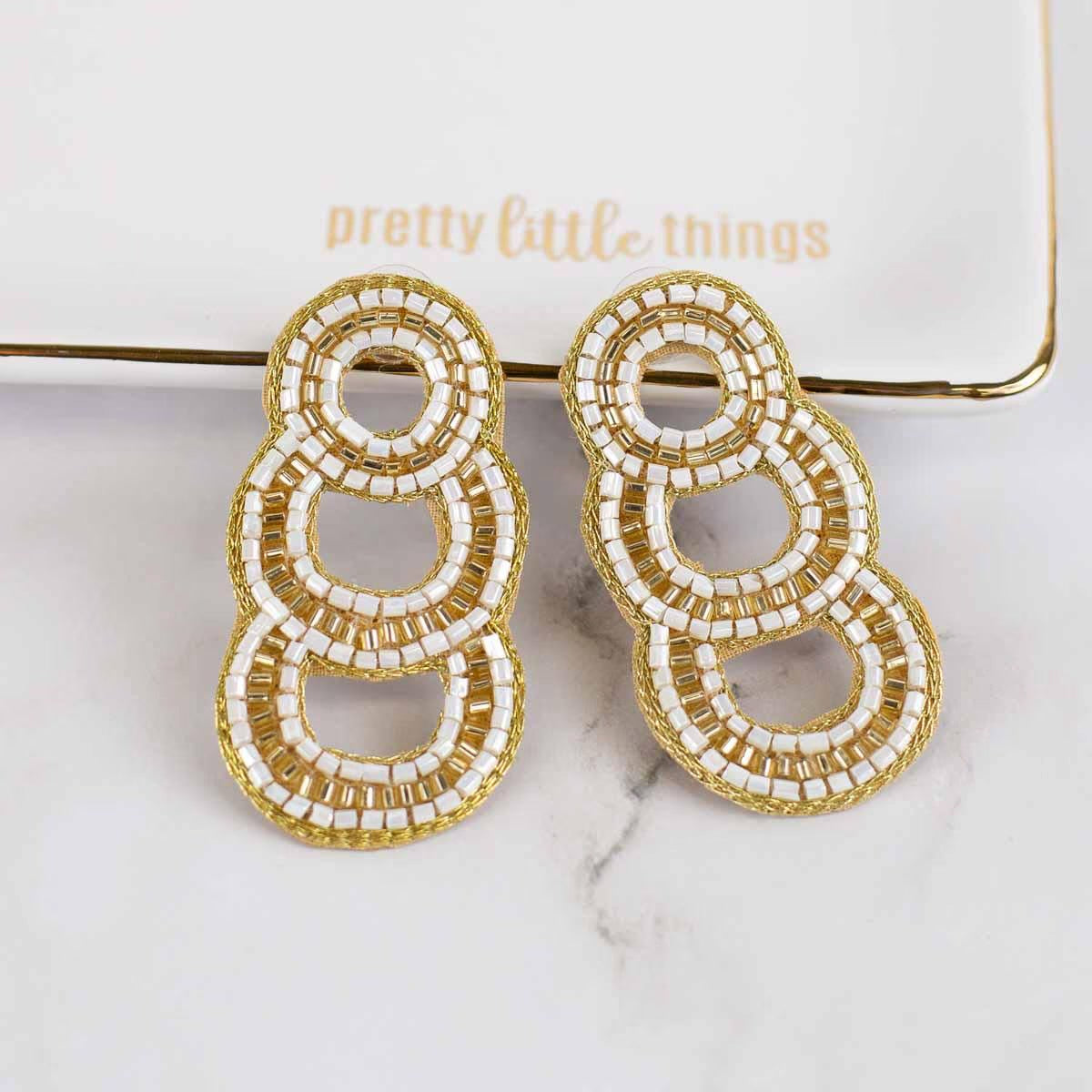 Pascala Beaded Earring