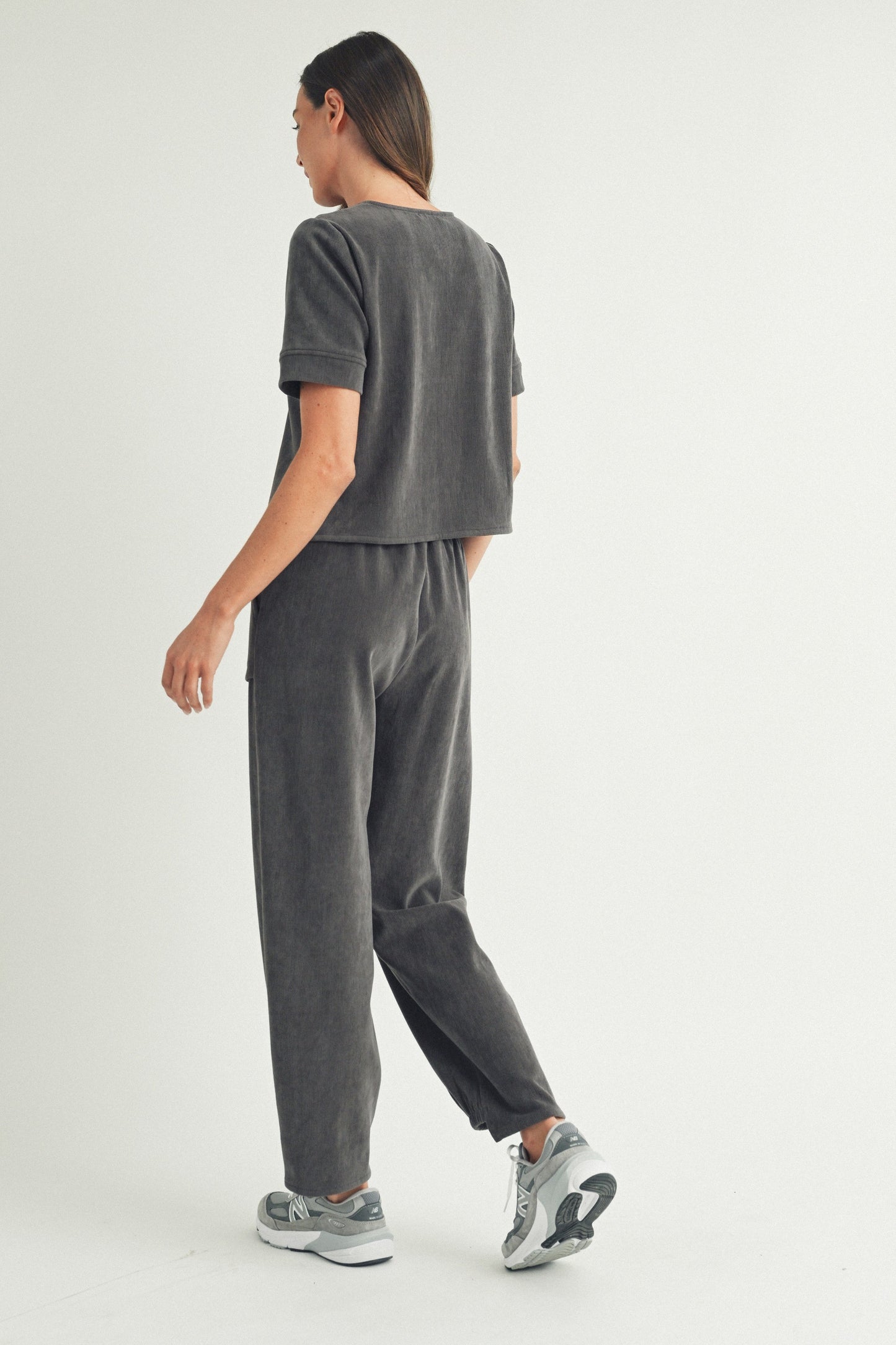 Charcoal Corduroy Pant