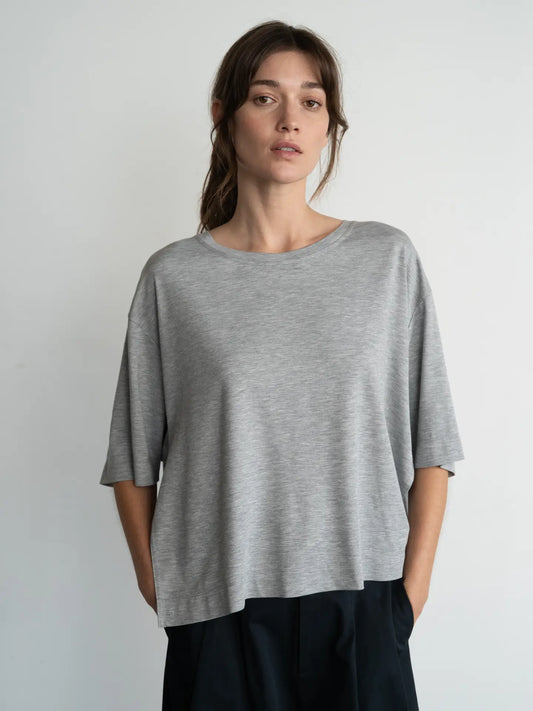 Easy Fit Tee- Gray