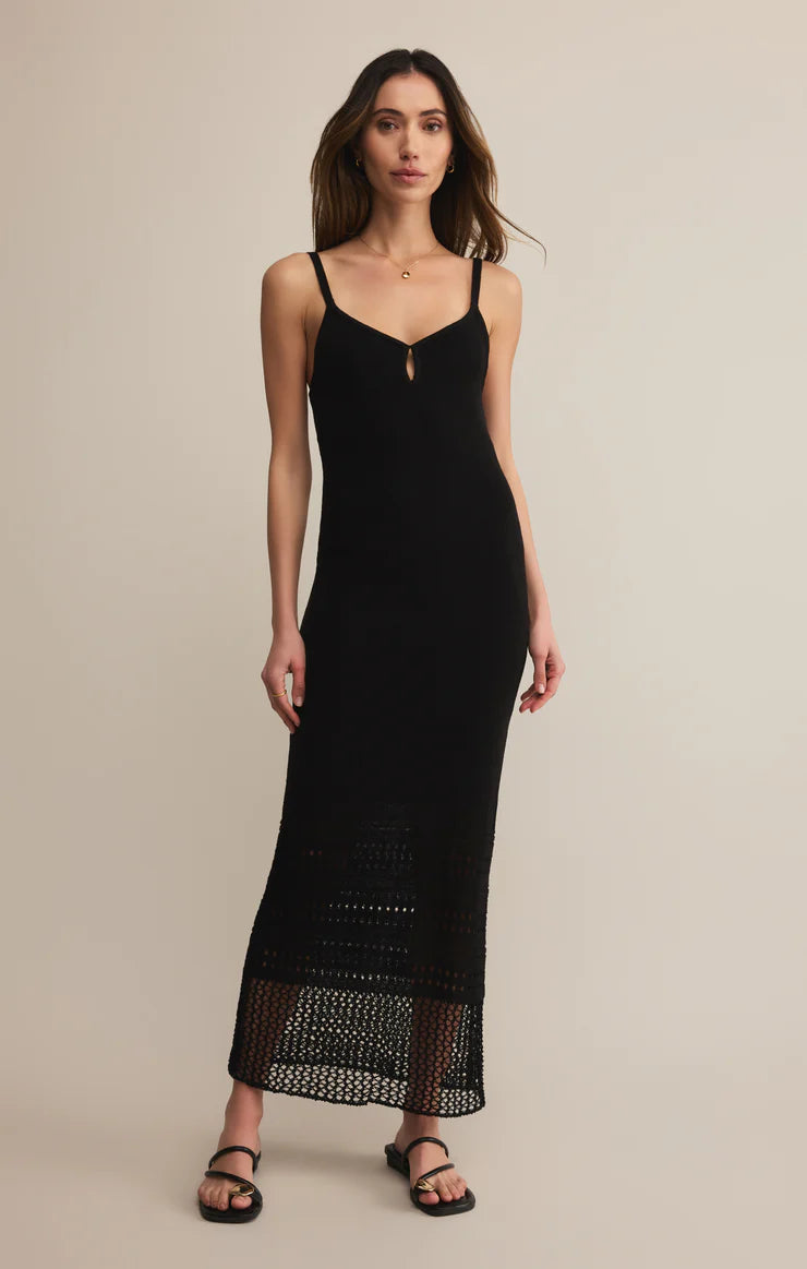 Callahan Crochet Midi Dress
