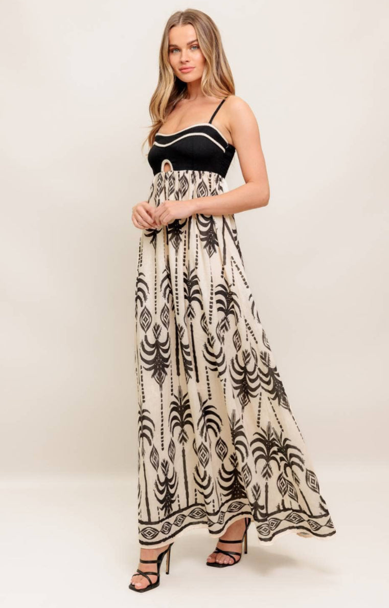 Palm Tree Island Dress