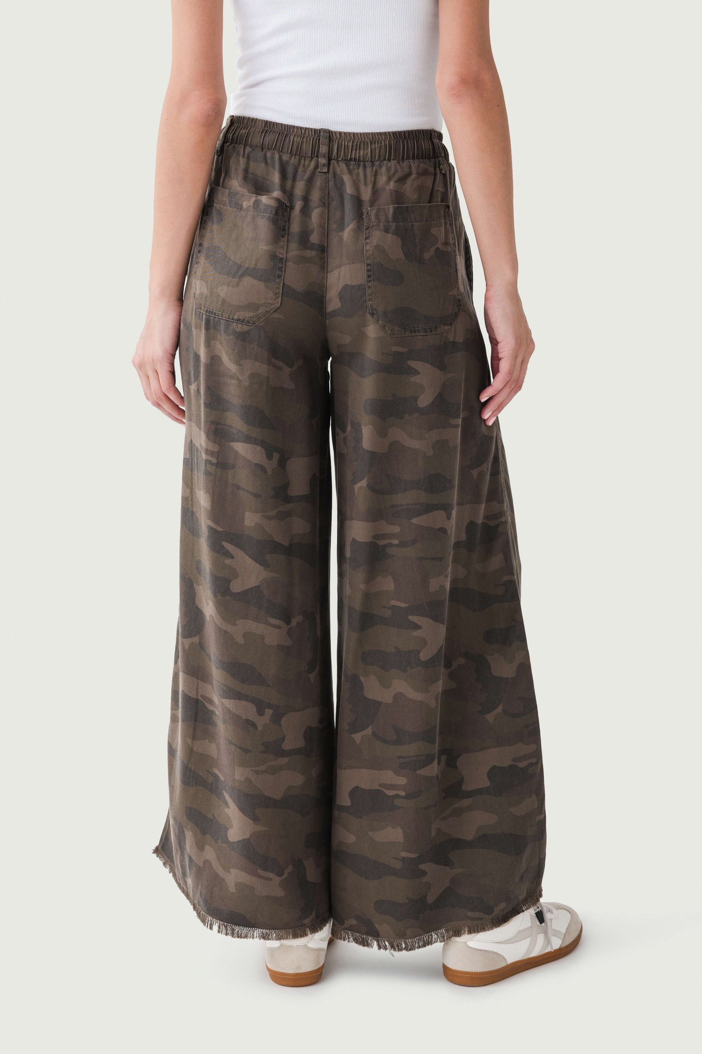 Camo Tencel Pant