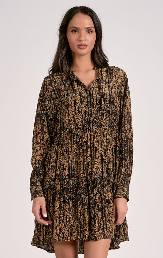 Gold Wisteria Dress