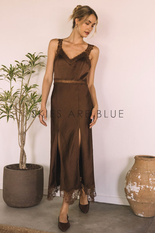 Hidden Agenda Slip Dress
