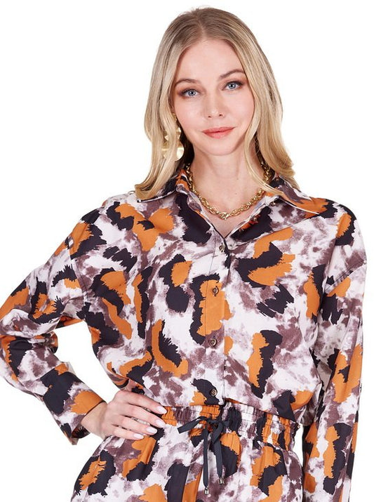 Smoky Ember Blouse