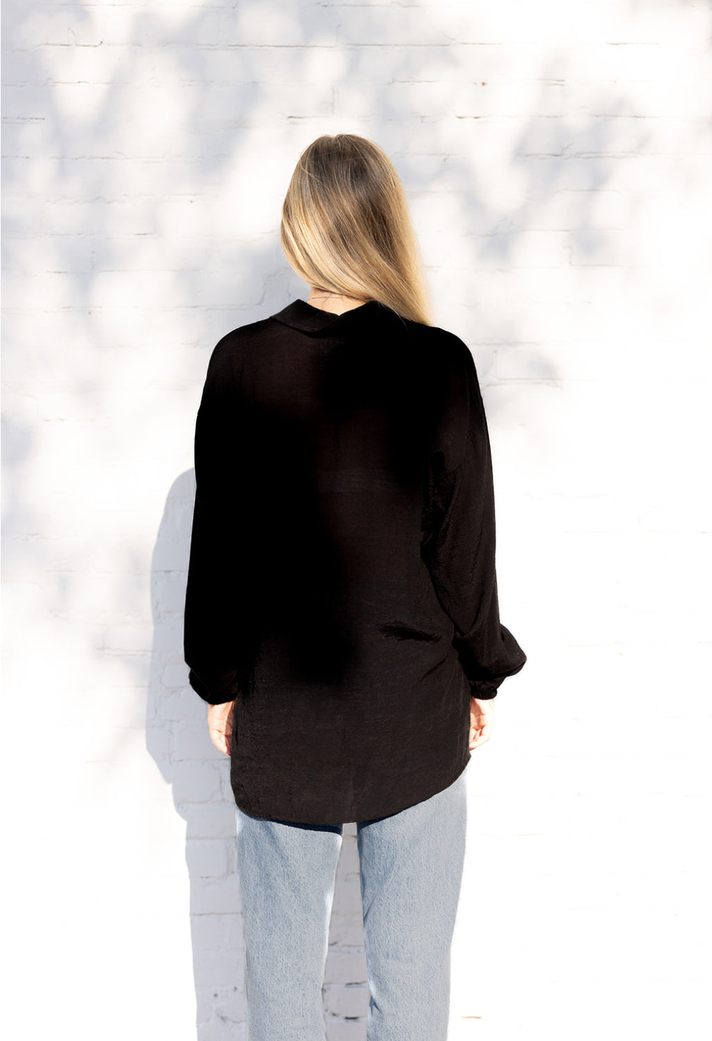 Channel Blvd. Blouse - Black