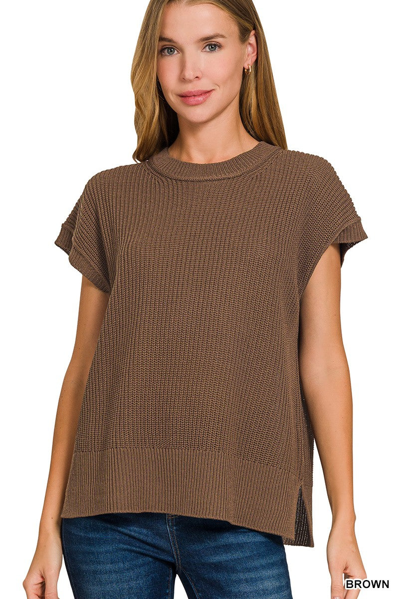 Side Slit Sweater