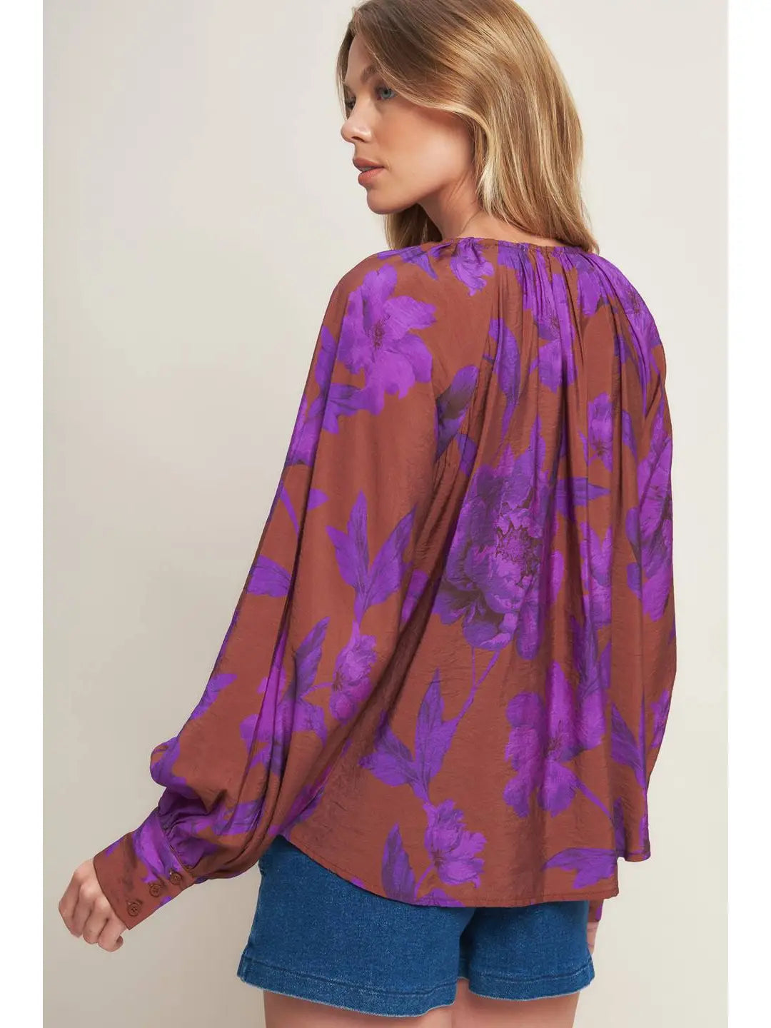 Purple Rust Blouse
