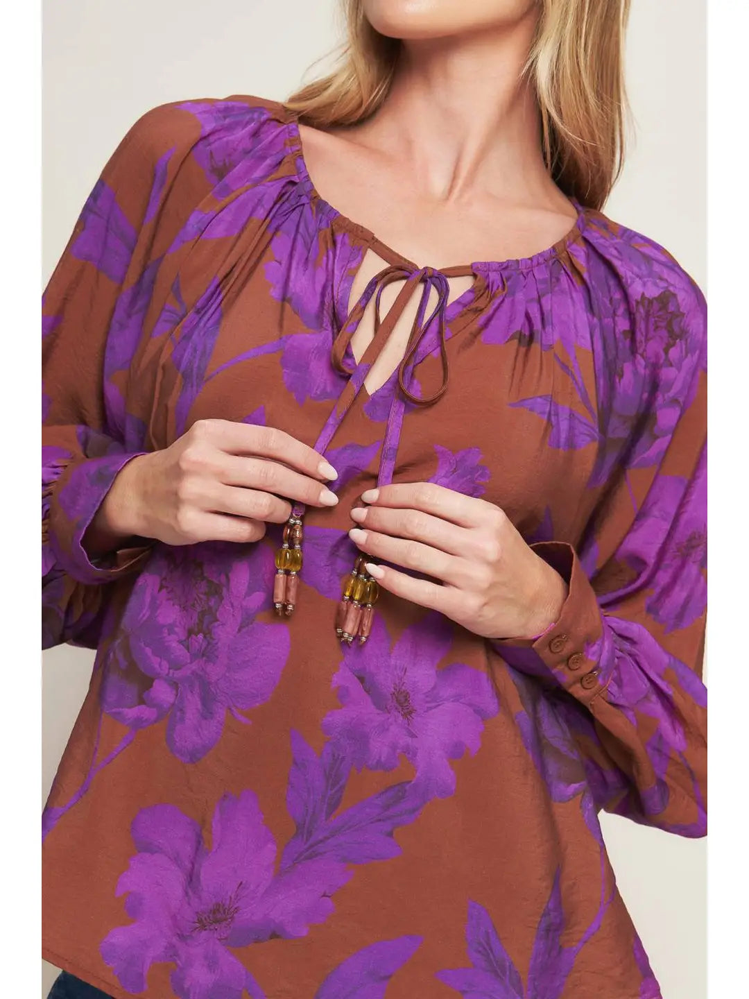 Purple Rust Blouse