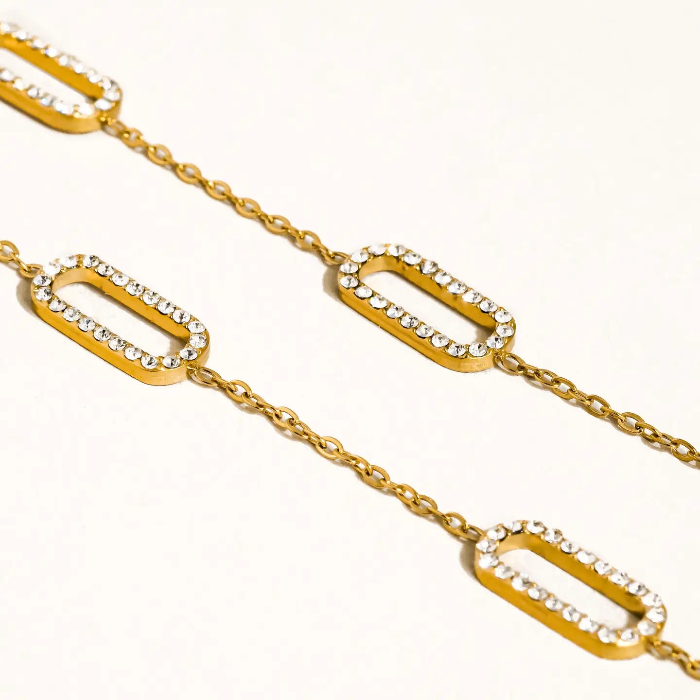 Burnisse 18k Gold Non- Tarnish Chain Necklace