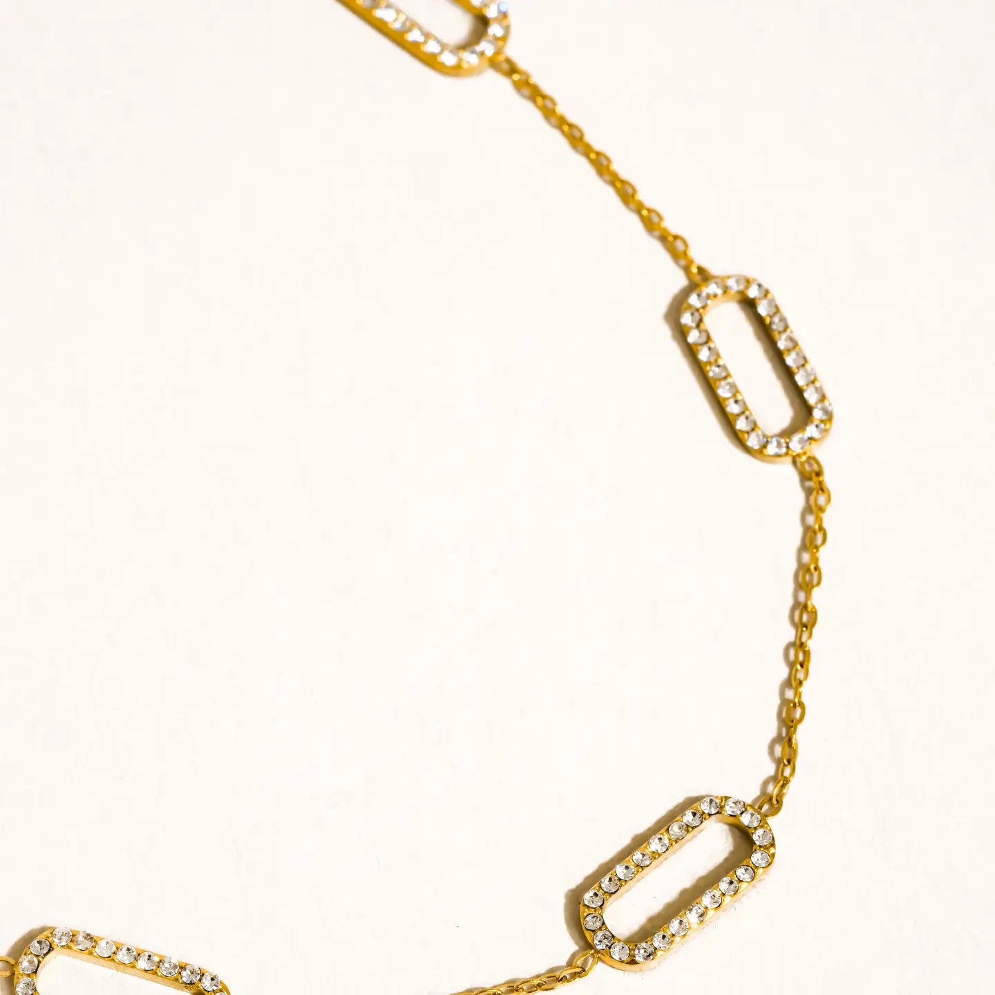 Burnisse 18k Gold Non- Tarnish Chain Necklace