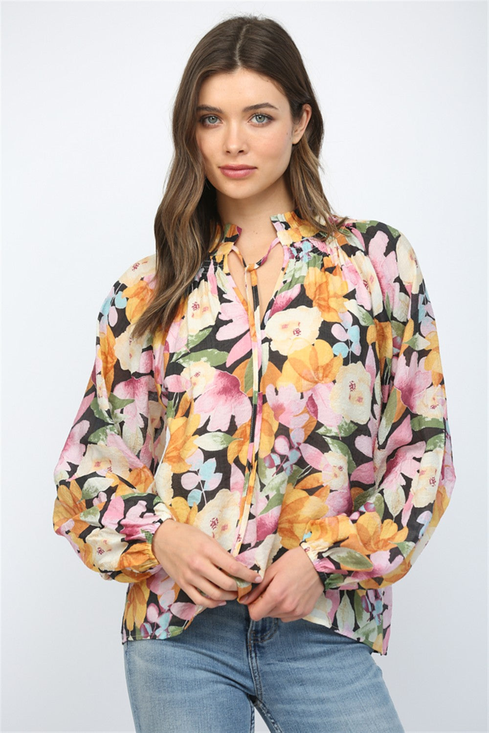 Selma Floral Blouse