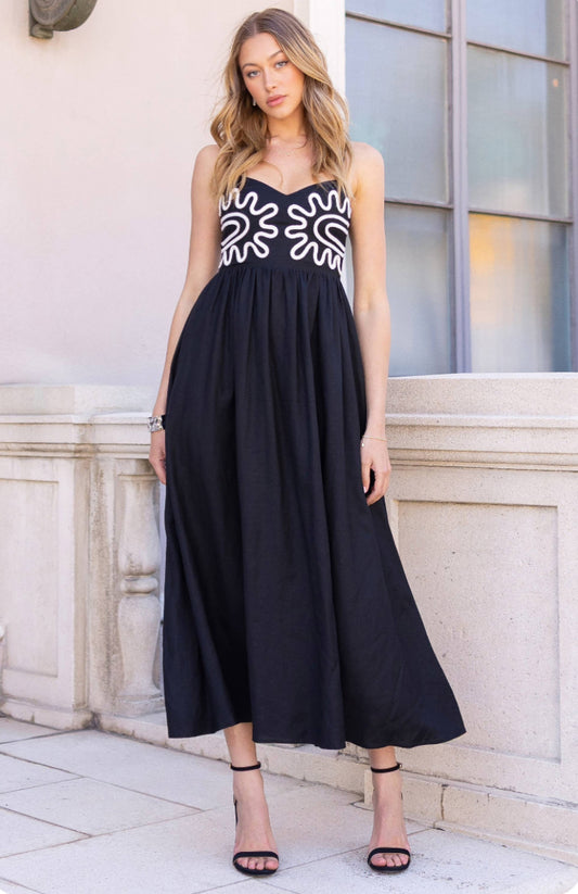 Raina Braided Detail Maxi