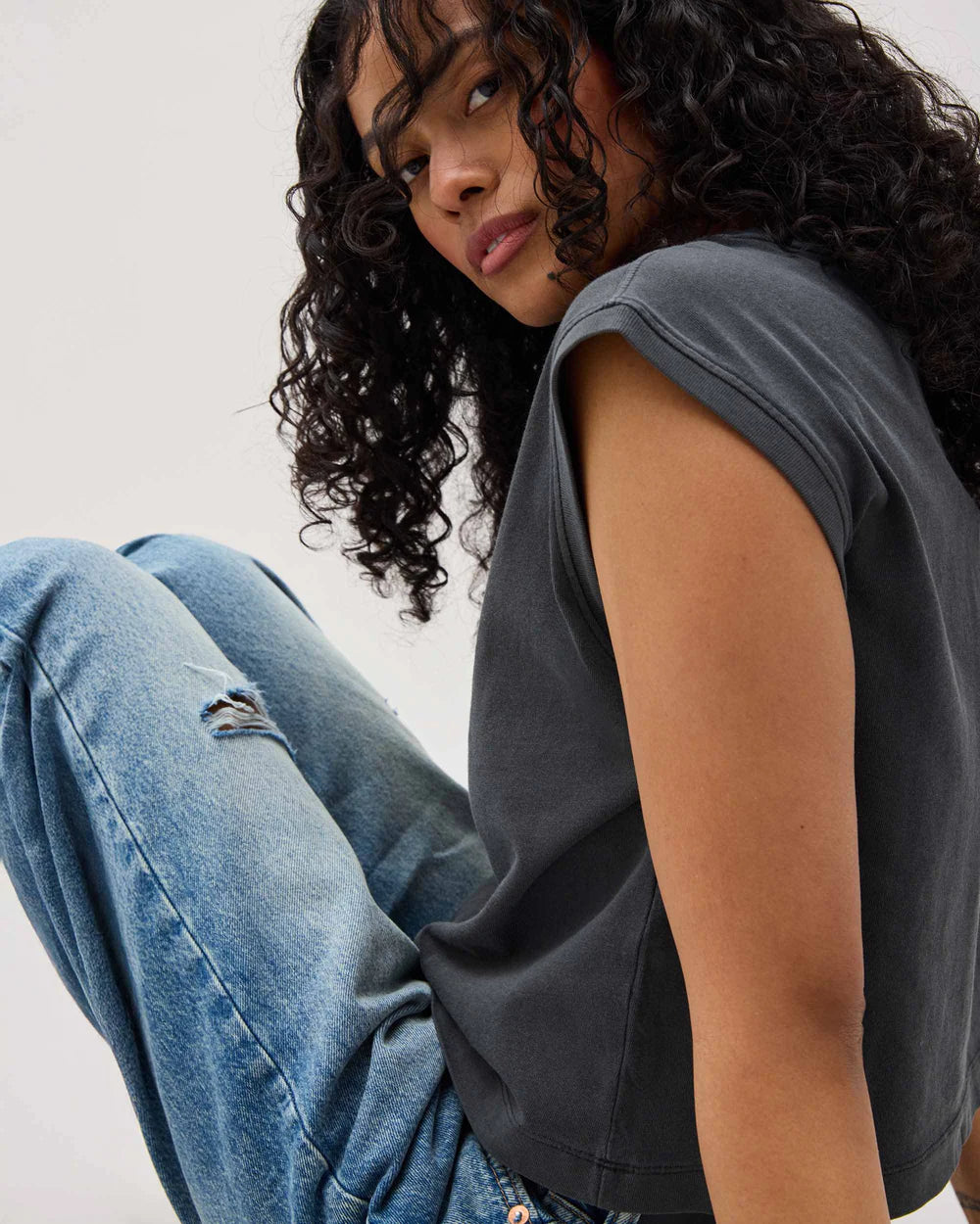 Relaxed Muscle Tee - Multiple Colors