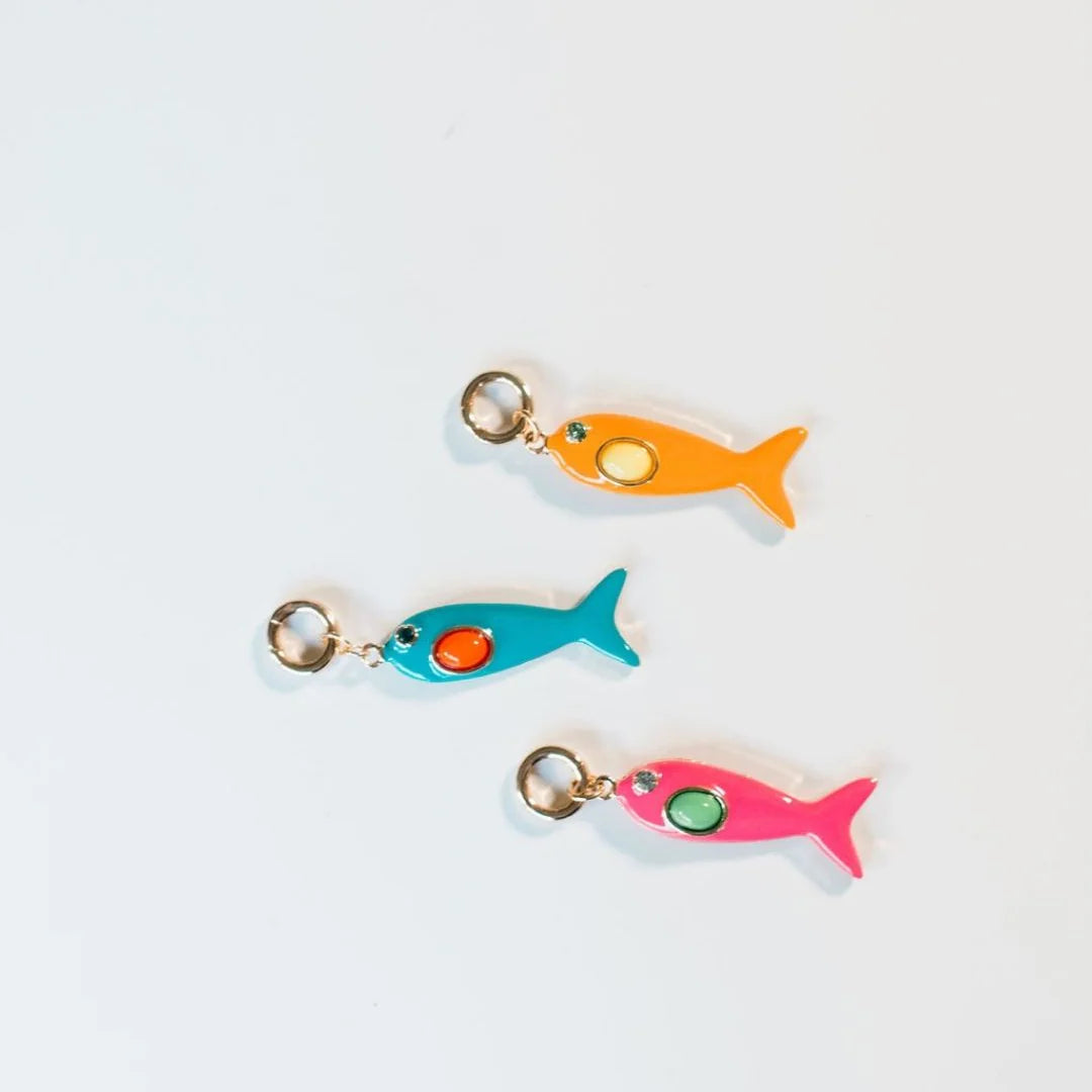 Leather Fish Necklace - 3 Colors