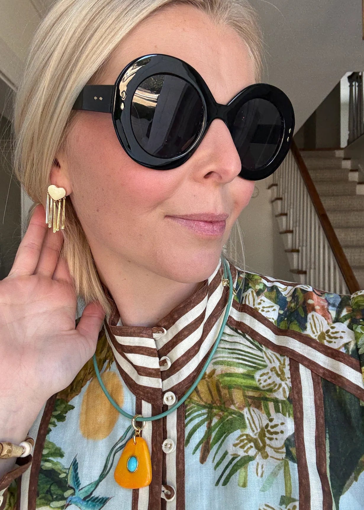 Lagos Heart Tassel Earrings - 4 Colors