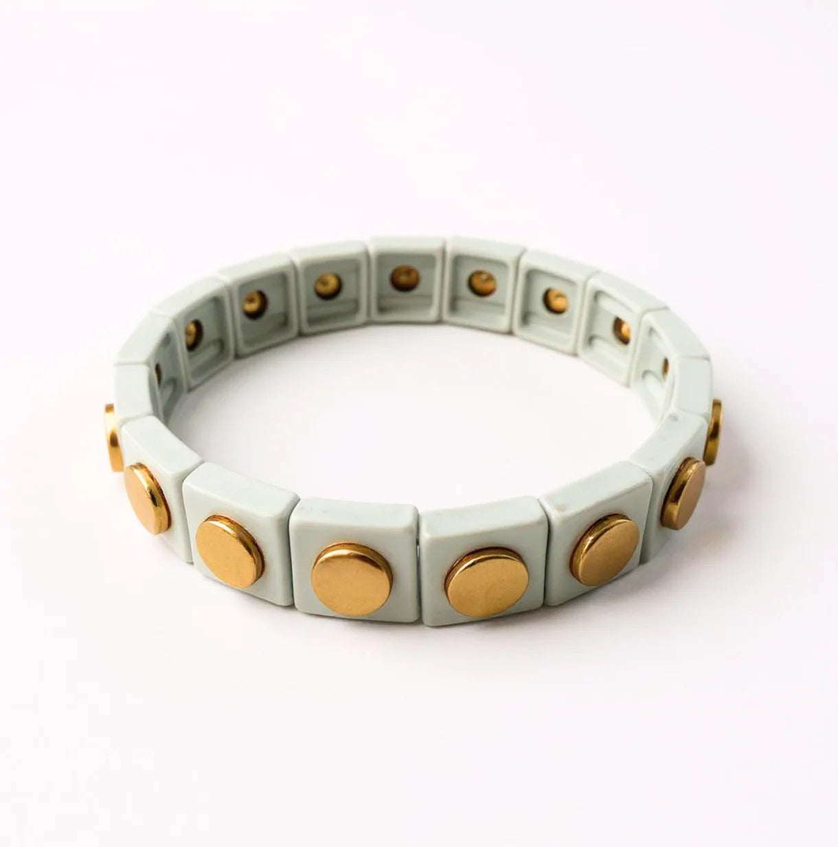 Geometric Stretch Bracelet - Multiple Colors