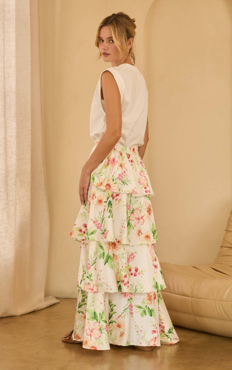 Garden Tiered Skirt