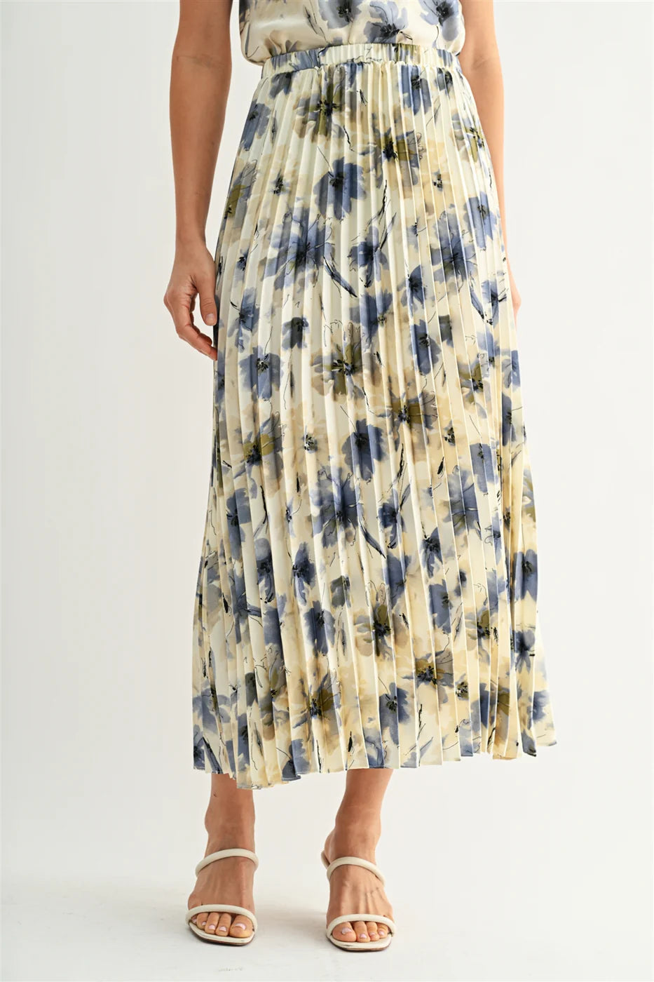 Pleated Joan Skirt