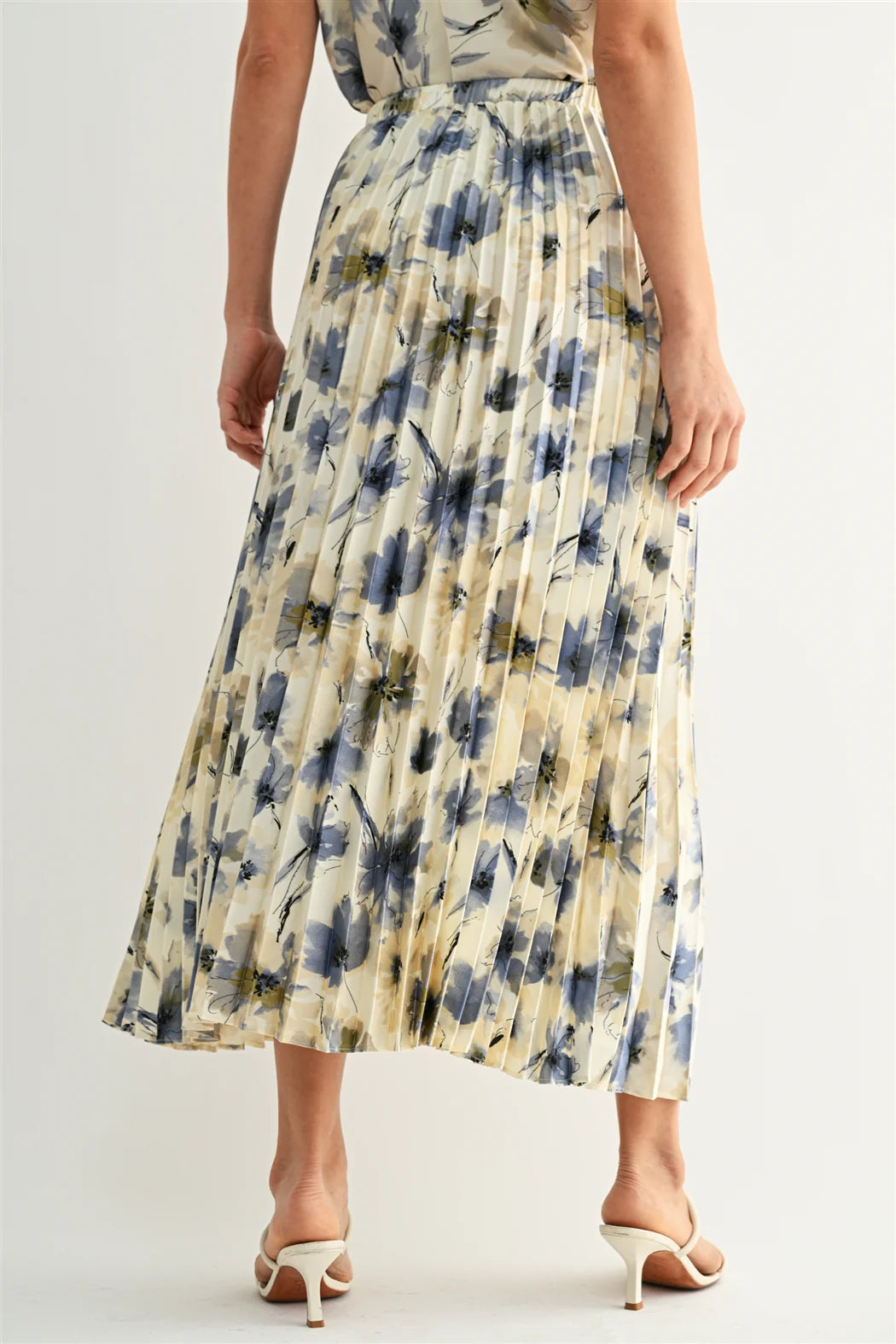 Pleated Joan Skirt