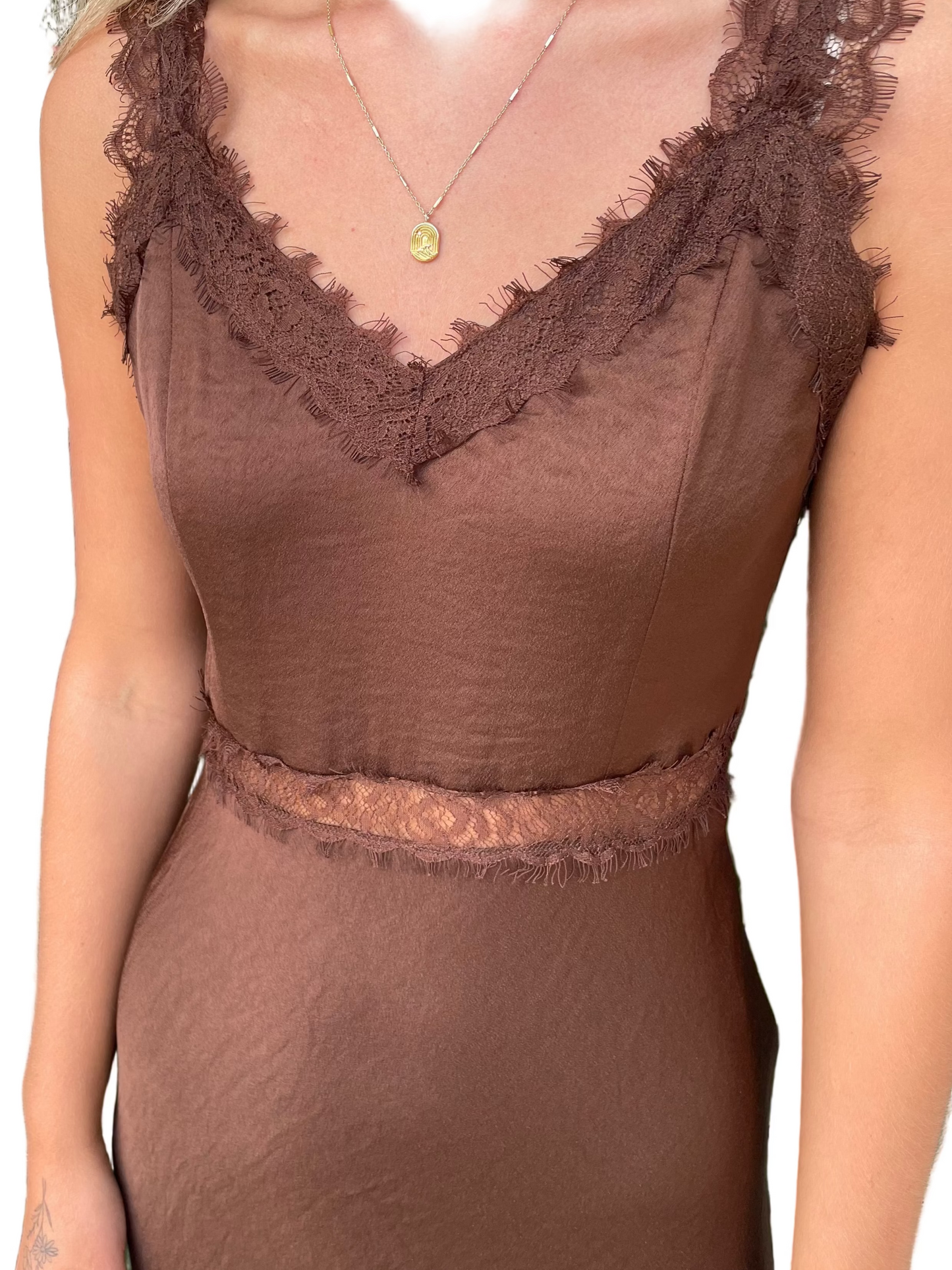 Hidden Agenda Slip Dress
