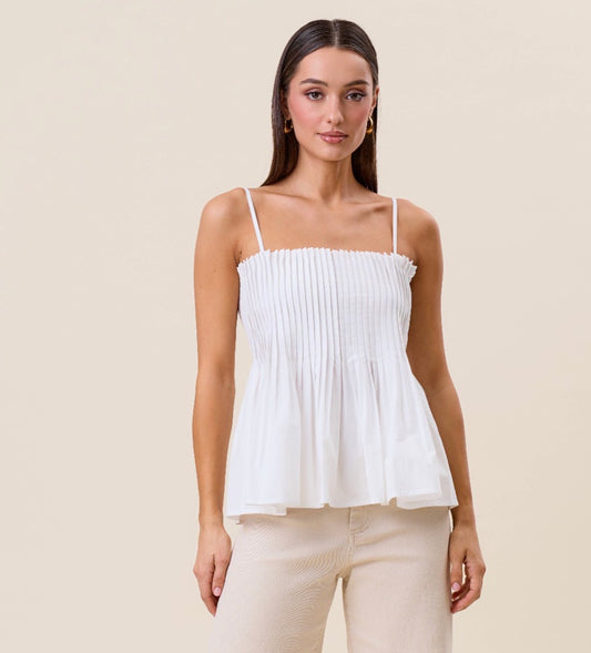 Pintuck Cami