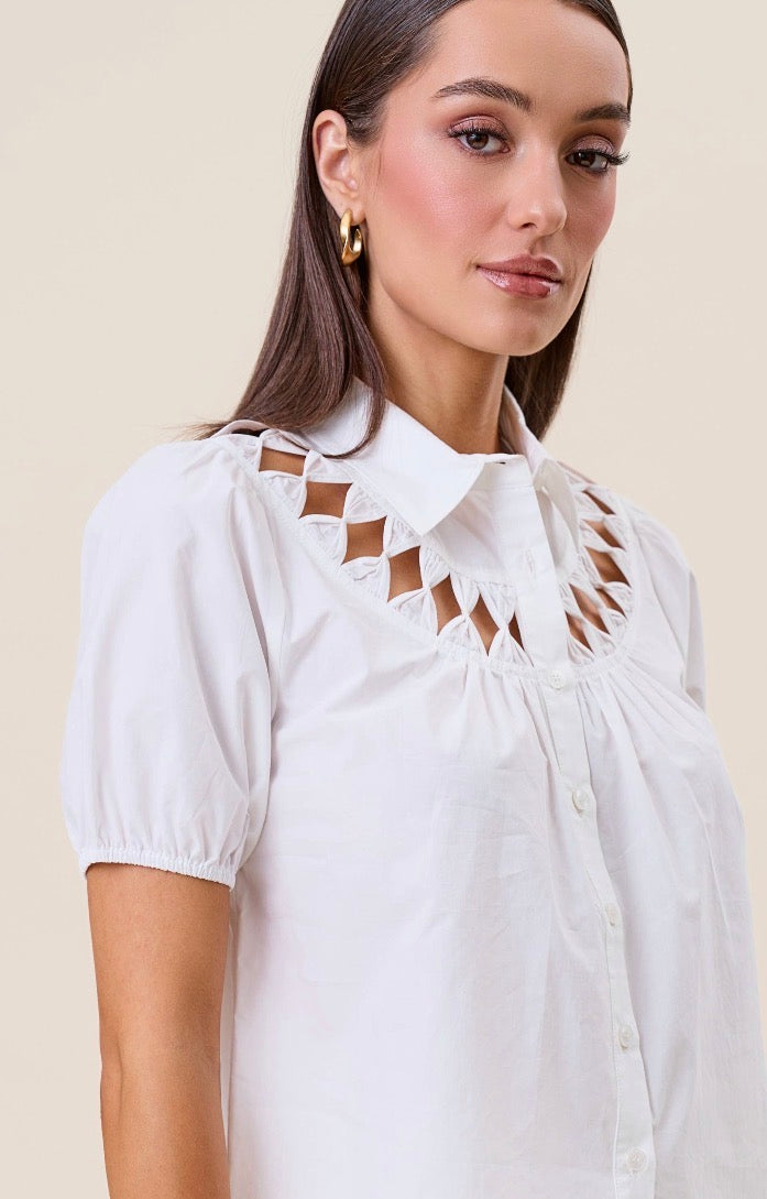 Cutwork Blouse