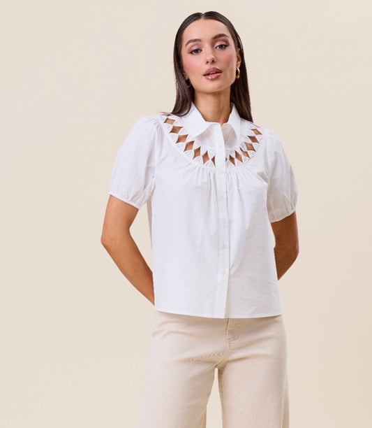 Cutwork Blouse