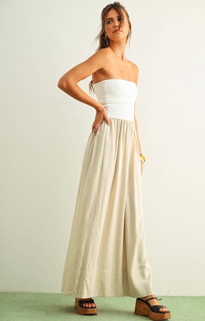 Destin Linen Maxi