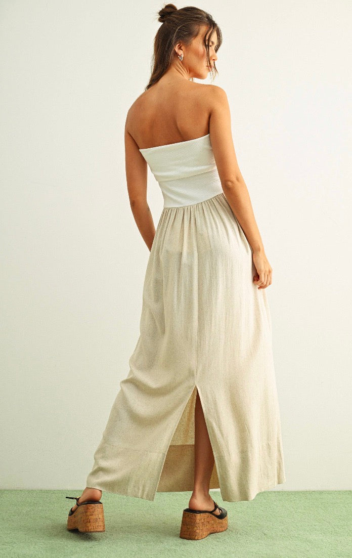 Destin Linen Maxi