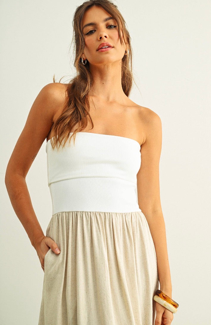 Destin Linen Maxi