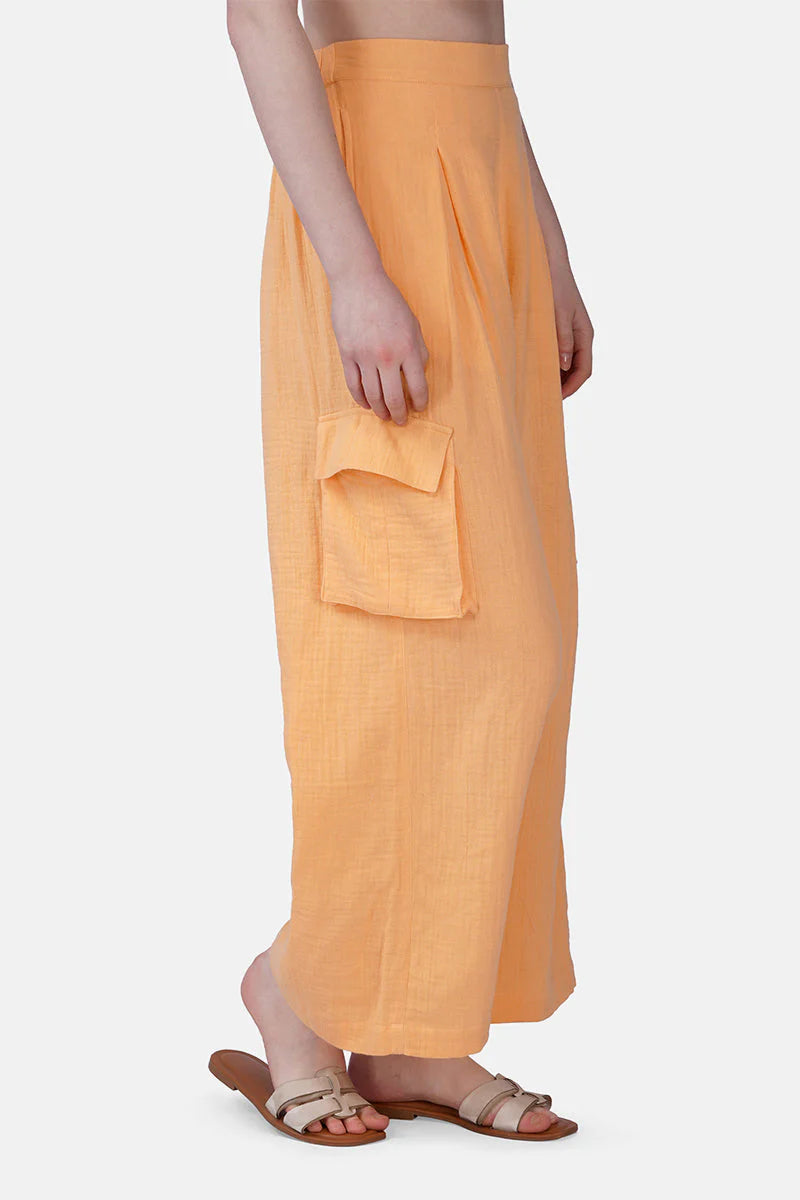 Peach Swirl Cargo Pant
