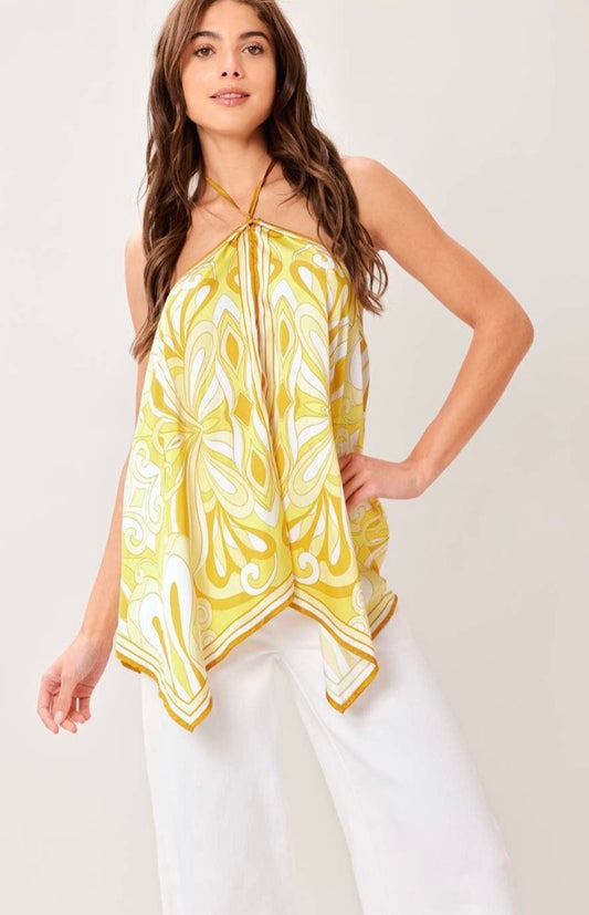 Lemondrop Hanky Top