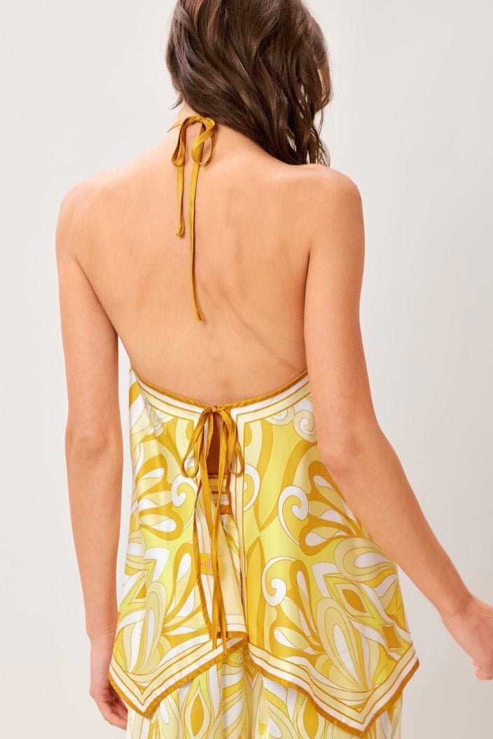 Lemondrop Hanky Top