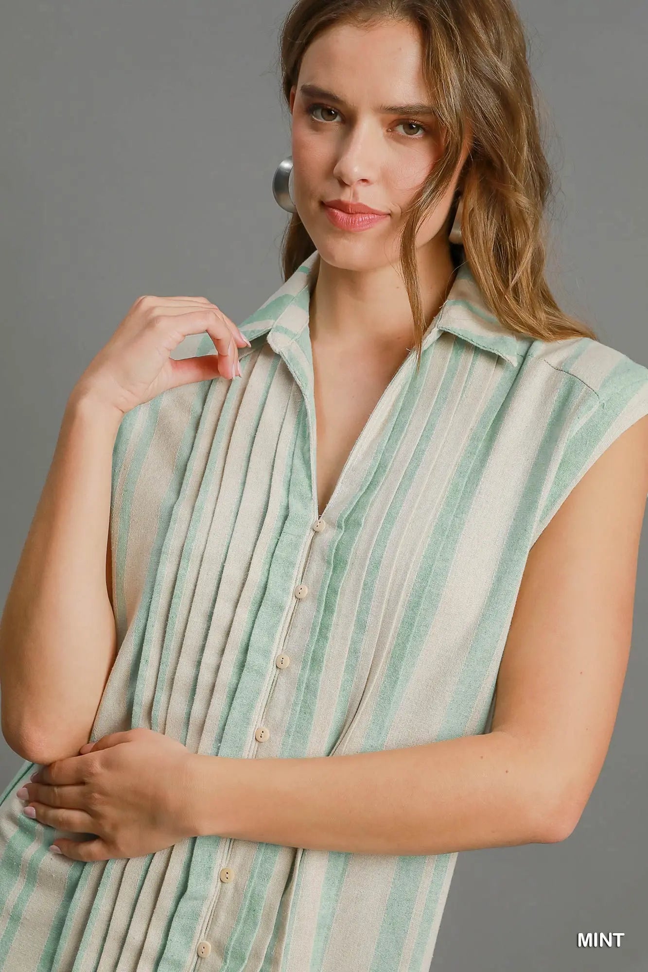 Pintuck Coastal Midi