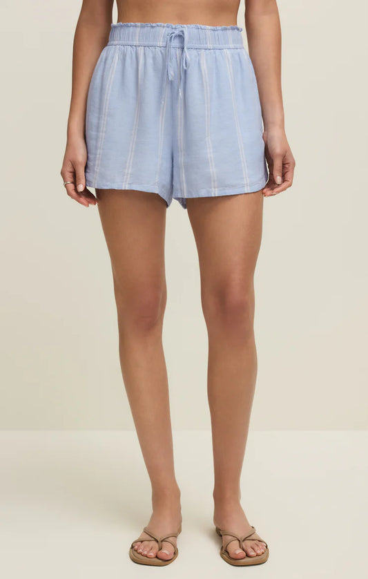 Perfect Linen Striped Short