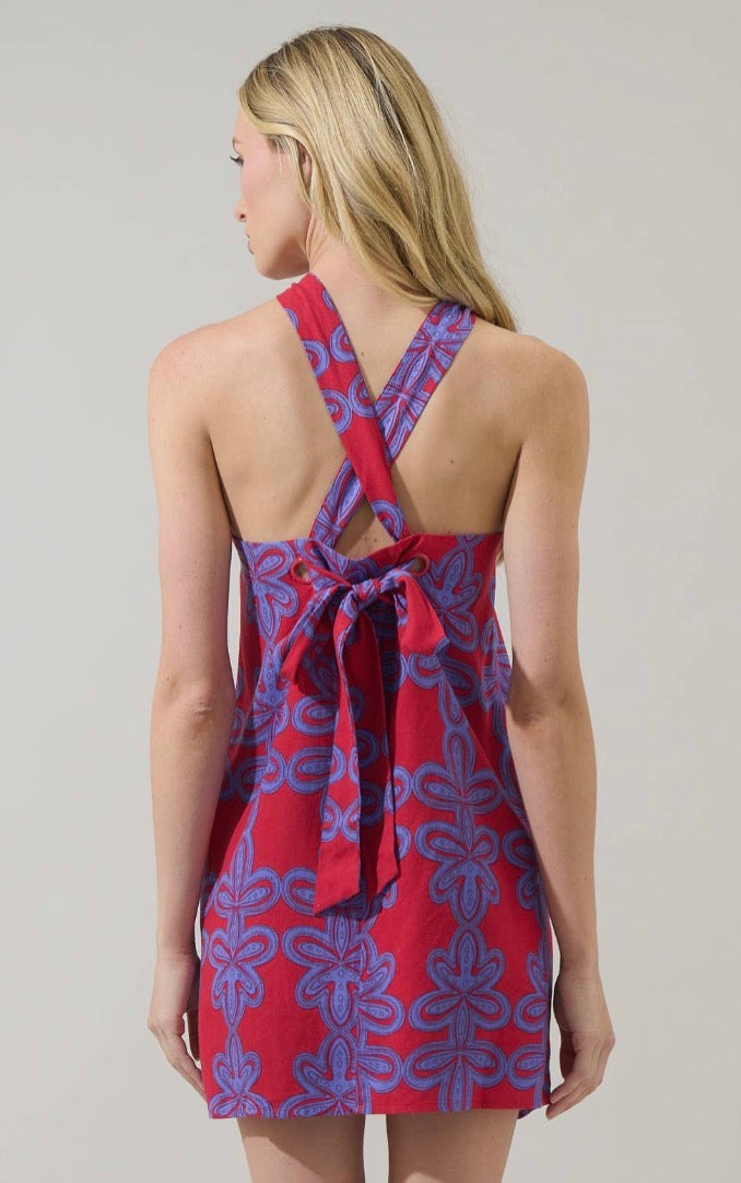 Rory Halter Mini Dress