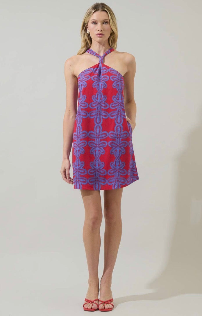 Rory Halter Mini Dress