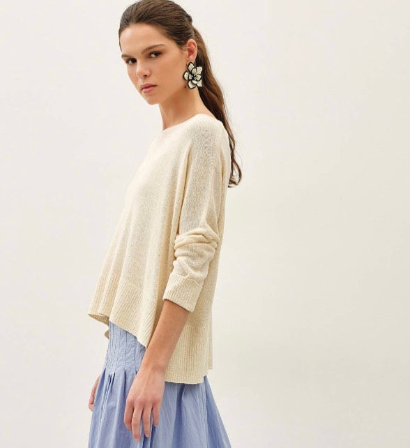 Breezy Boatneck Sweater