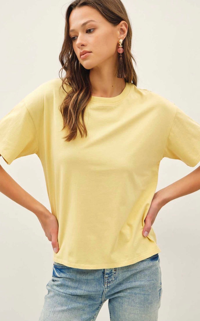 Coastline Cotton Tee - 2 Colors