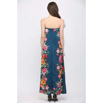 Botanical Navy Maxi