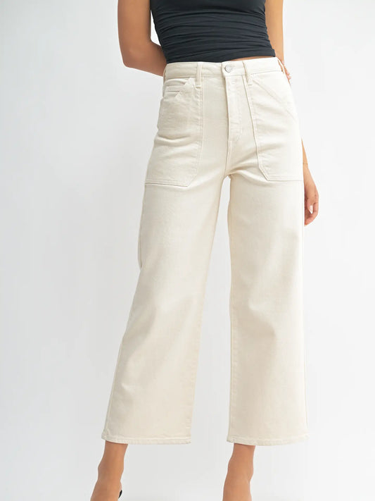 Cargo Pocket Wide Leg