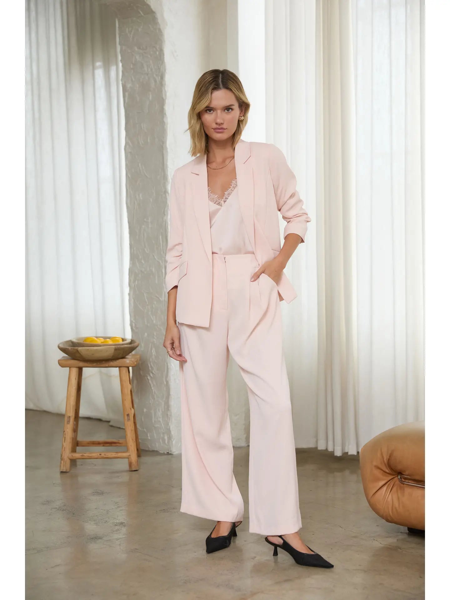 Blush Blazer