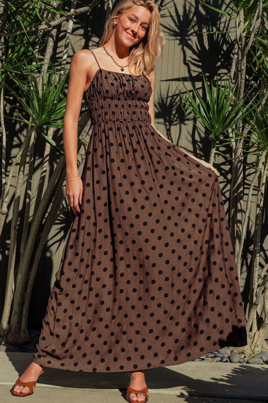 Lewis Dotted Dress