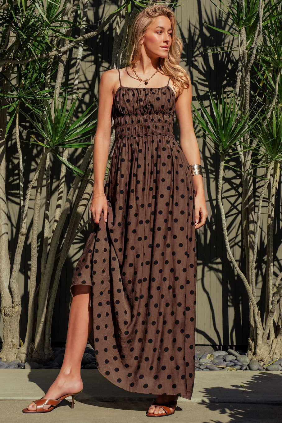 Lewis Dotted Dress