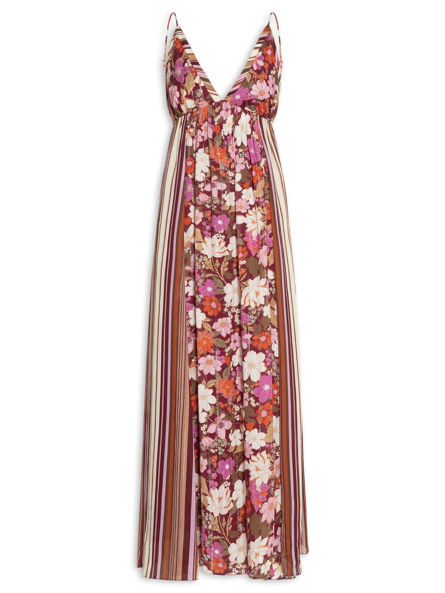 Dress To - Floral Lurex Maxi