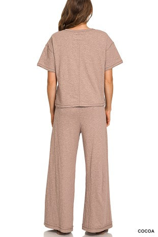 Cotton Slub Set - Cocoa