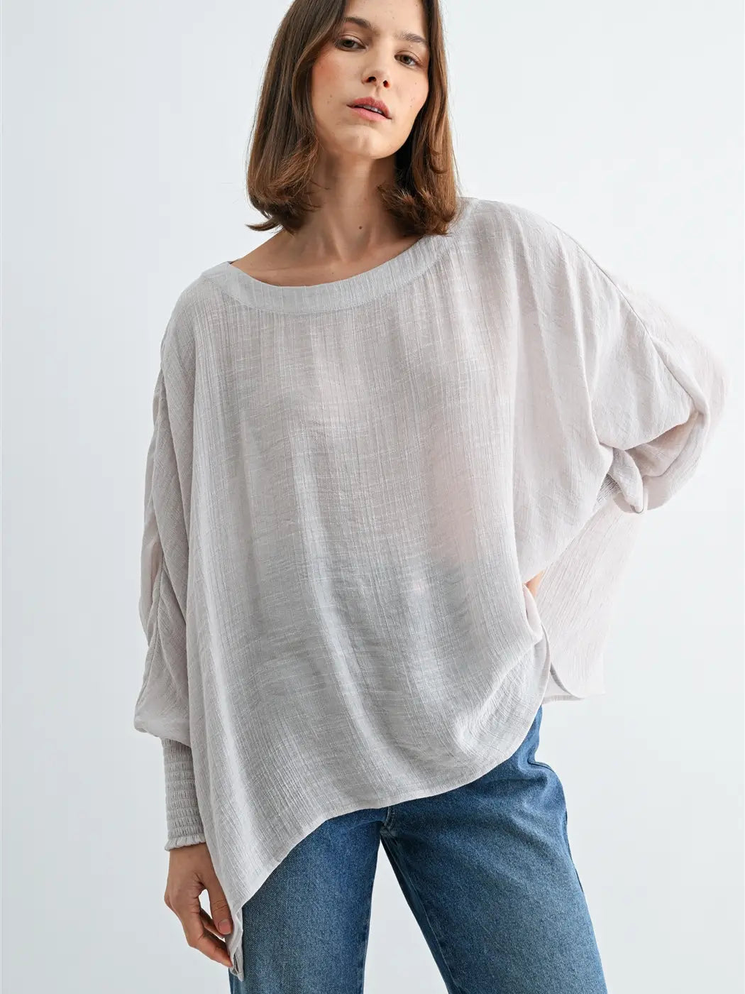 Dove Boat Neck Top