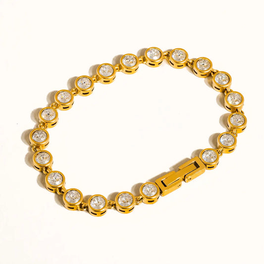 Amity 18k Gold Non Tarnish Bracelet